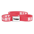 Remove Before Flight Belt