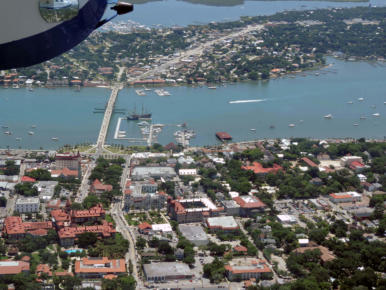 St. Augustin from the air